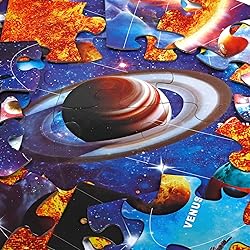 Jumbo Floor Puzzle for Kids Ages 4-8,Solar System