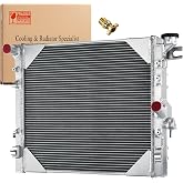 Kaiakui Radiator for 2007-2018 Jeep Wrangler JK JKU 3.6L 3.8L MT | Rubicon Unlimited Sahara Unlimited Sport Sahara, Aluminium Radiator, Excellent Heat Dissipation, Corrosion Resistant
