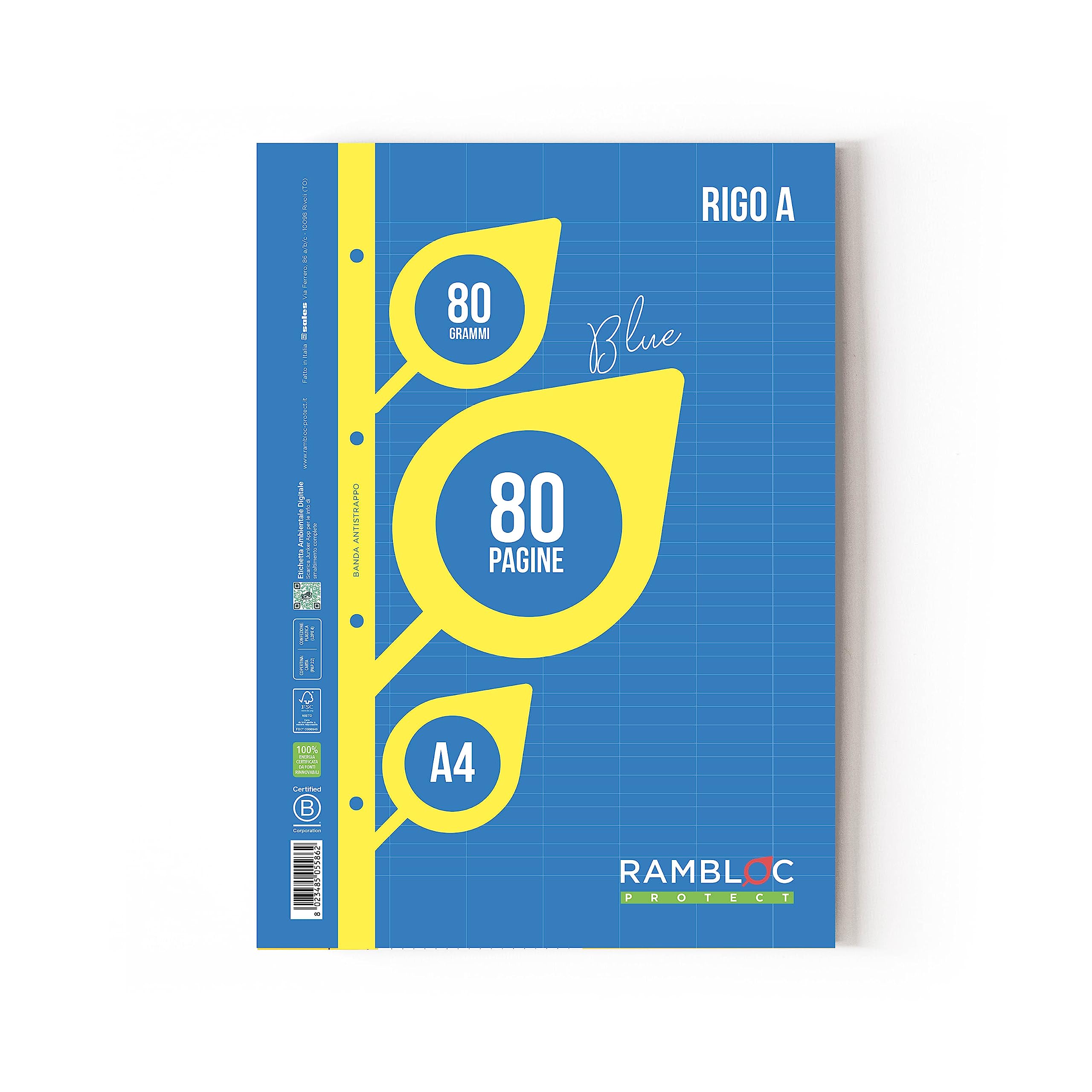 Rambloc 4 Spare Parts A4 40 Sheets Line A