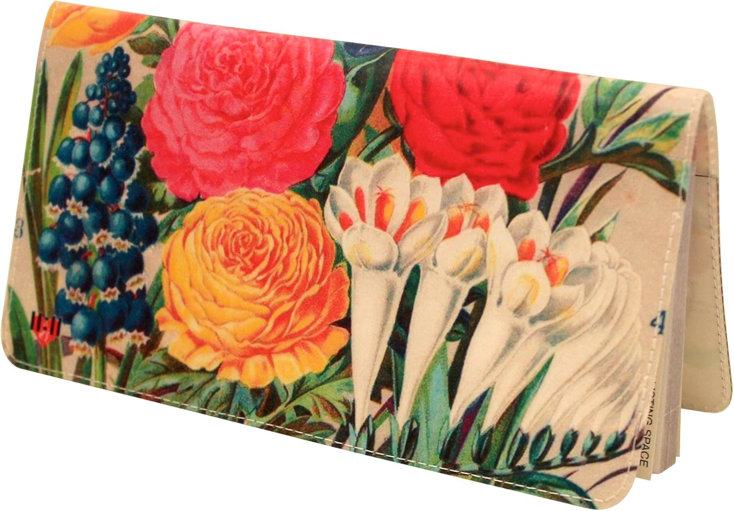 Flower Garden Checkbook Cover: Shoes
