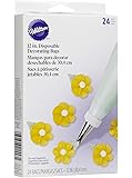 Wilton 2104-1358 Disposable 12-inch Decorating Bags, 24 Pack