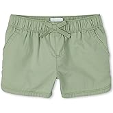 The Children's Place Girls' Twill Pull on Shorts