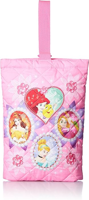 Amazon ディズニーバッグ Disney Princess プリンセス キルトシューズバッグ D1368 ピンク Disney ディズニー ショルダーバッグ ポシェット Amazon ディズニーバッグ Disney Princess プリンセス キルトシューズバッグ D1368 ピンク Disney ディズニー ショルダーバッグ ポシェット