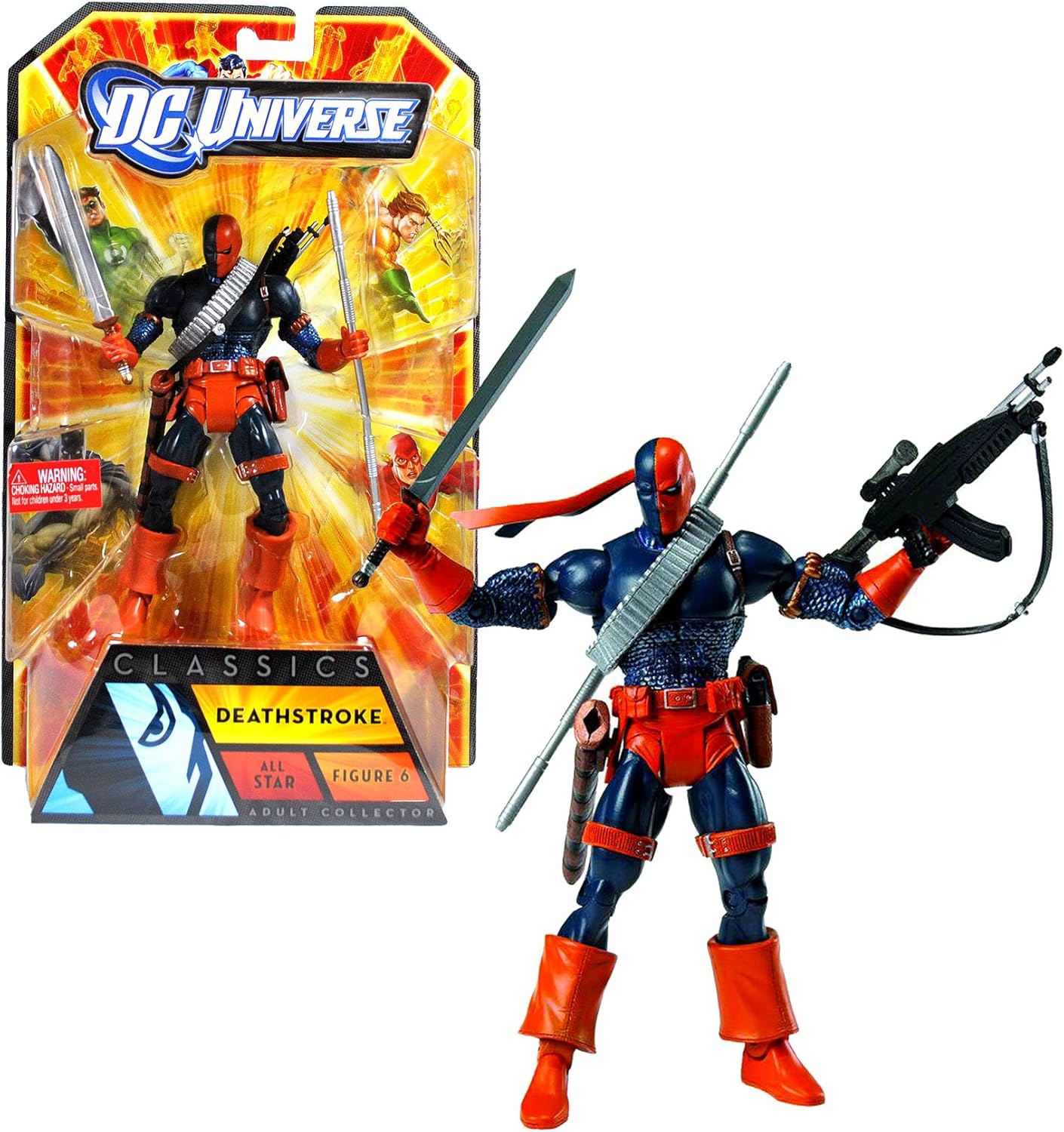 dc deathstroke action figure