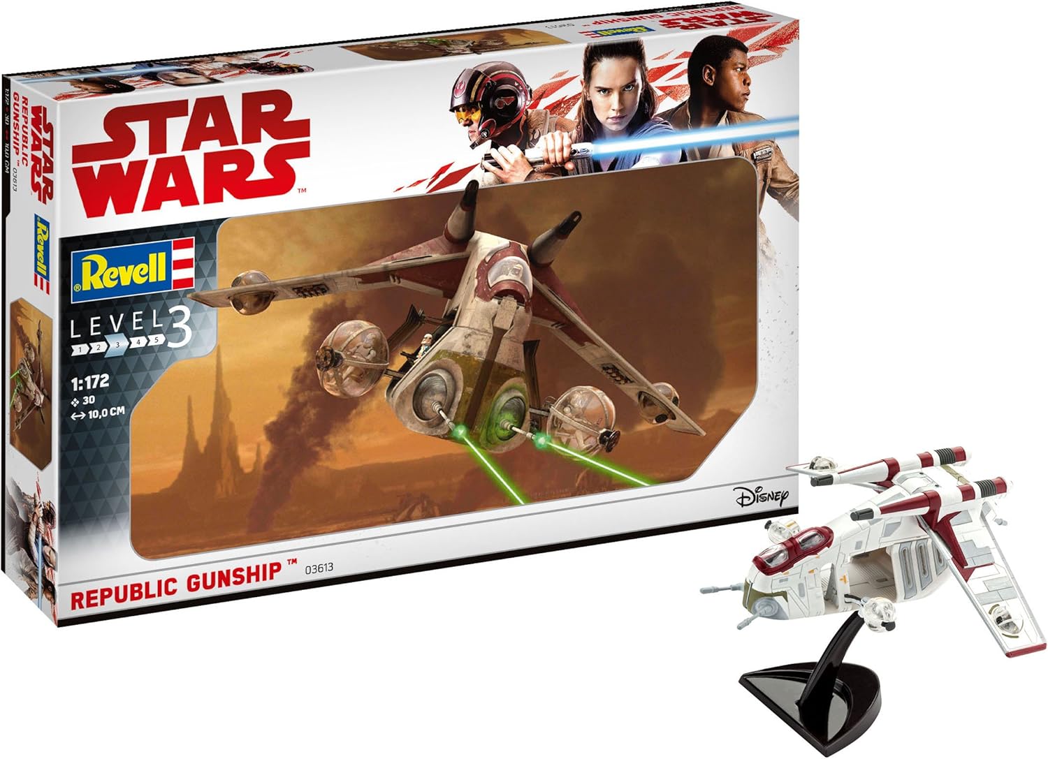 Revell Star Wars Republic Gunship, Kit modele, Escala 1172 (03613