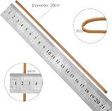 JANYUN 100Pcs Large Rubber Bands Heavy Duty 8 Inch 20cm 0.4cm Wide view 2