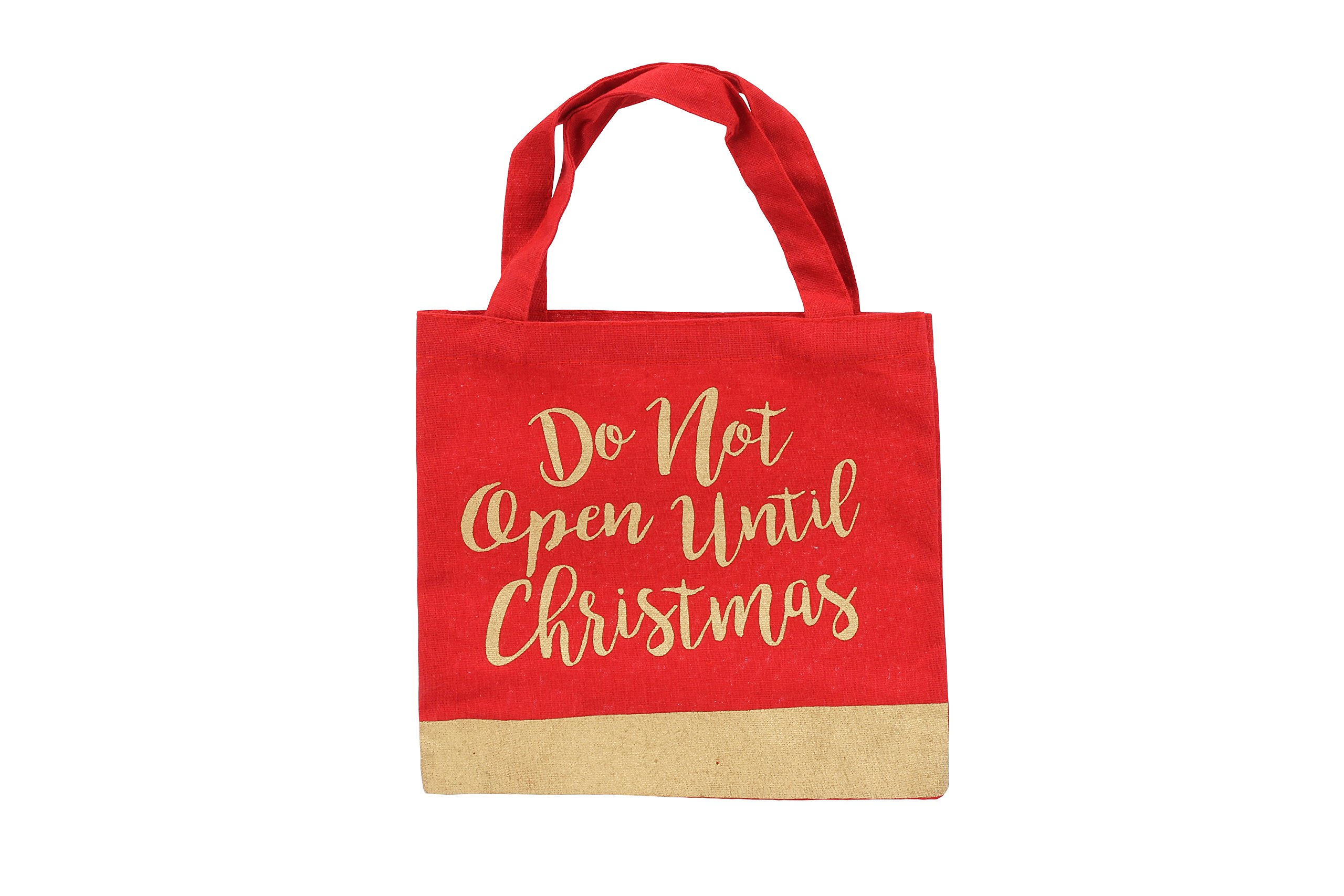 CGB Giftware Do Not Open Glitter Gift Bag | From Christmas Range | Gift | Festive | GB00088