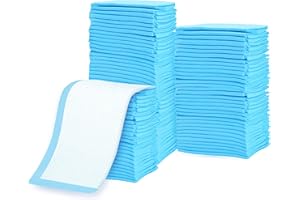BUYOCKSS Disposable Changing Pad Pack of 50 Baby Incontinence Pad Diaper Changing Pads UnderPads Ultra Soft Super Absorbent Waterproof Mat 13 x18 in