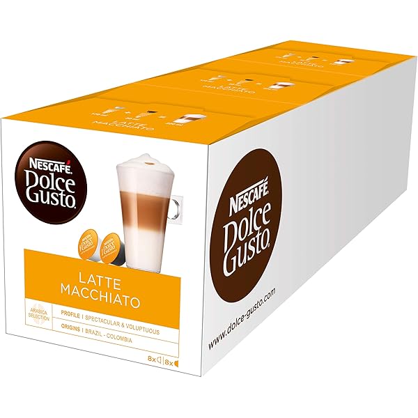 Amazon.com: Nescafe Dolce Gusto Latte Macchiato Capsules, 16