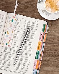 Morjor Bible Tabs for Women and Men, Boho Theme, 75