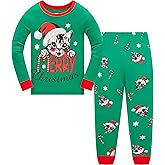 Little Boys Girls Christmas Pajamas Sets for Toddler 100% Cotton Dinosaur Starry Sleepwear Long Sleeve 2 pcs kids Clothes Pjs