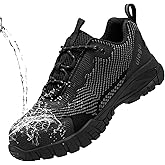 ulogu Women's Waterproof Hiking Shoes Lightweight Non-Slip Comfy All Day Walking Work Sneakers 6-Month Warranty