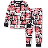 Burt's Bees Baby Boys' 2-Piece Long Sleeve Tee and Pants Organic Cotton Pajama Set