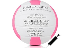 SYNGUCK Size 5 Volleyball,Official Soft Indoor Outdoor Volleyballs Sports Training Game Play Ball for Youth, Teenager, Adult