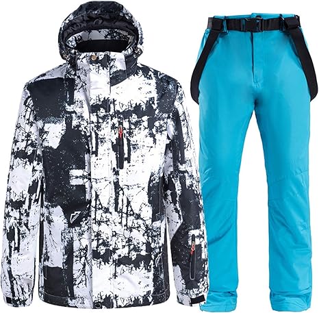 Amazon Co Jp スノーボード スキーウェア 男女兼用 スノーボードウェア メンズ レディース 上下セット 防寒 防風 保温 耐水圧 撥水 防水 通気 雪遊び アウトドア おしゃれ コート アウタージャケット スポーツコート L ホーム キッチン