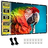Projector Screen, 150inch Indoor Outdoor Movie