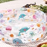 Intex Dino 3 Rings Pool 12 Months-3 Years Kids Splash Bath 61 x 22 cm view 2