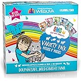 Weruva B.F.F. OMG - Best Feline Friend Oh My Gravy! Grain-Free Natural Wet Cat Food Pouches, Land & Sea Recipes in Gravy