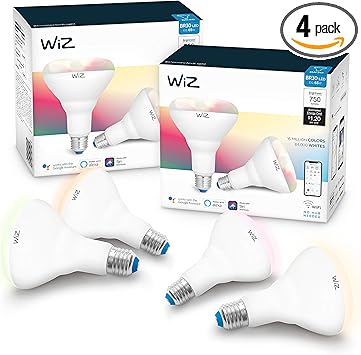 wiz light google home