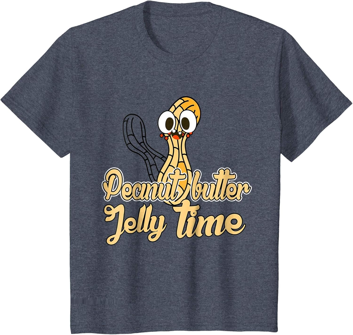 Peanut Butter Jelly Time TShirt Funny Peanut Tee Clothing