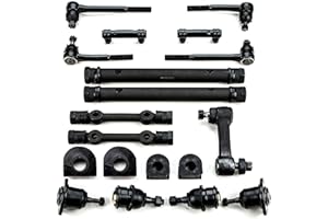 A-Resto-Parts Front End Suspension Rebuild Kit Compatible With Chevrolet C10 2WD Vehicles, OEM Spect Replacement Parts, 10 Piece Kit (YEARS: 1971-1972 w/Idler Arm)