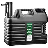 Portable 5 Gallon Water Jug with Automatic Touch Control Pump,Truly No Leakage Water Container with Spigot,Type-C Rechargeable Black Water Pump Gear for Outdoors Camping Hiking