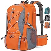 NUBILY 50L Hiking Backpack Waterproof Camping Backpack for Men Women Lightweight HIking Daypack Outdoor Travel Daypack