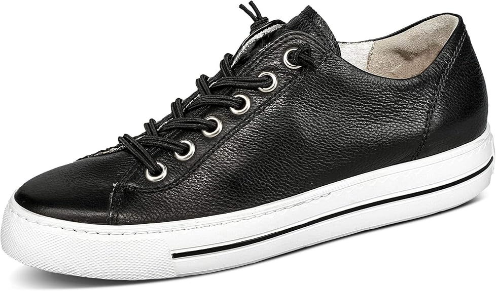 Paul Green Women's Trainers Leather Smooth / Genar White Amazon.co.uk Shoes & Bags