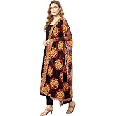Chandrakala Net Dupatta for Women, Shawl Scarf Wrap Chunni, (D185)