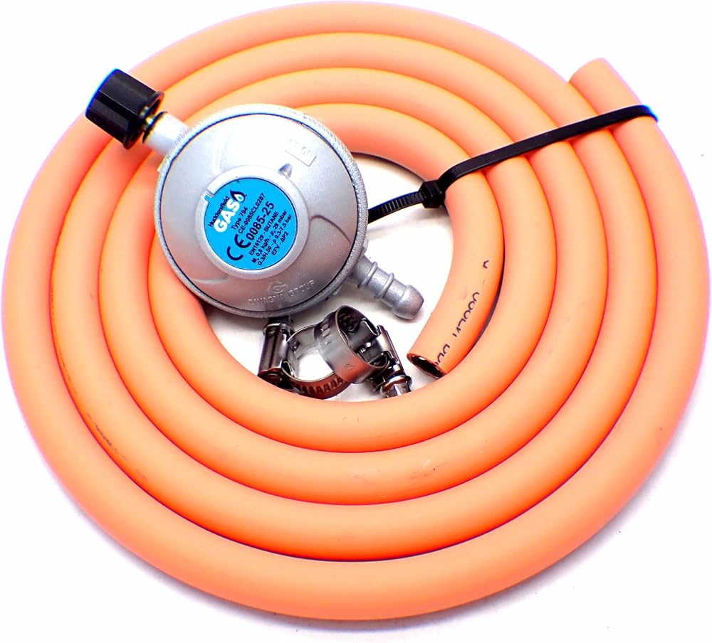 Huddersfield Gas Camping Regulator 30mbar with 2m Hose 907 904 901