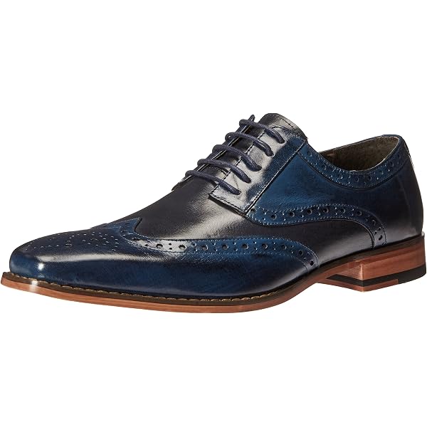 ?? STACY ADAMS  Baxley Oxford Derby Wingtip Shoes - Ink Blue - Sz 13M - EUC Amazon.com | Stacy Adams Men main image 3