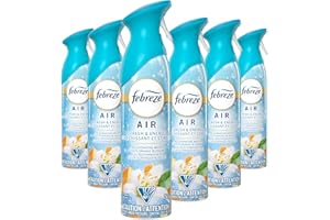 Febreze Air Mist Air Freshener Spray, Odor-Fighting Room Spray, Air Fresheners for Home and Bathroom and Kitchen, Aerosol Can