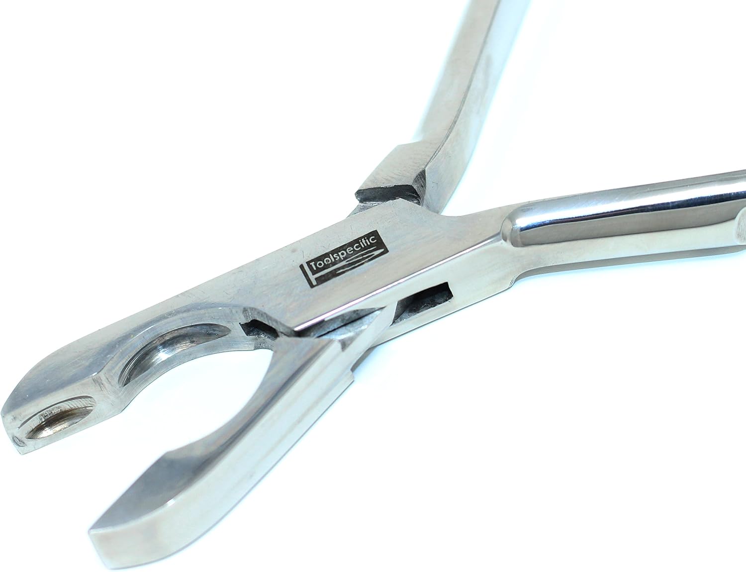5.25" (Dual) Small/Large Body Piercing Ring Closing Closure Pliers Toolspecific® Tools, Silver - Image 3