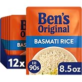 BEN'S ORIGINAL Ready Rice Basmati Rice, Easy Side Dish, 8.5 oz Pouch (Pack of 12)