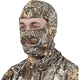 Allen Company Vanish Stretch Fit Camouflage Balaclava, Camo Hunting Face Cover