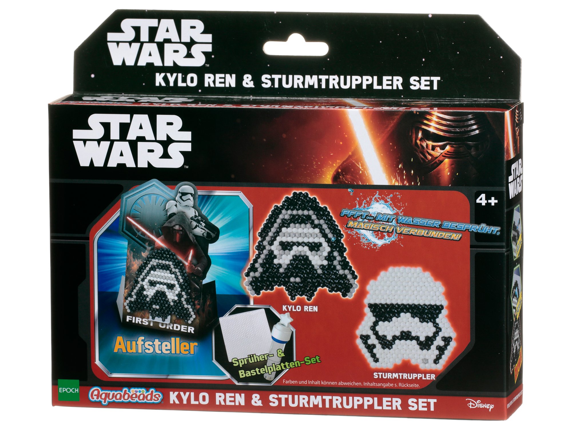 Aquabeads 30159 Star Wars Kylo Ren and Stormtrooper Set Craft with Beads
