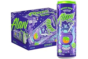 Alani Nu WITCH'S BREW Sugar Free, Low Calorie Energy Drinks, 200mg Caffeine, Antioxidants, Biotin B Vitamins, Zero Sugar, 15 Calories or Less, 12 Fl Oz Cans (12 Pack)