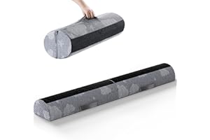 KOHENTACT Bed Rail Bumpers for Toddlers - Foam Fold Bed Bumper Guard with Dual Non-Slip Pads Waterproof Washable Soft Removable Cover Safe Bed Rail for Toddlers, Kids Seniors