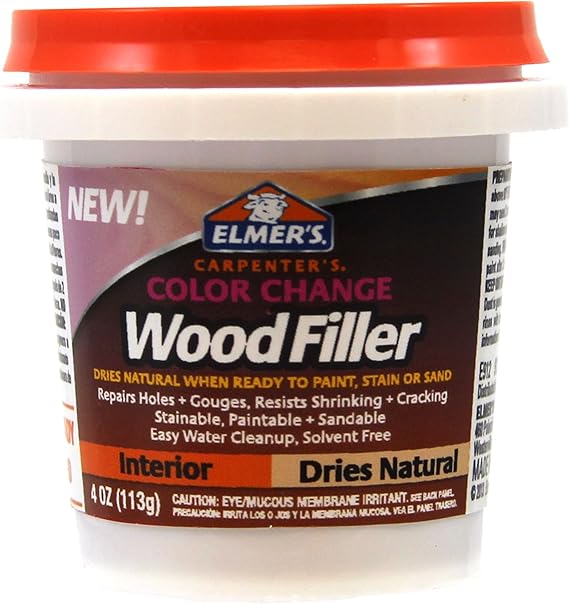 Elmer's E912 4 Oz Natural Wood Filler