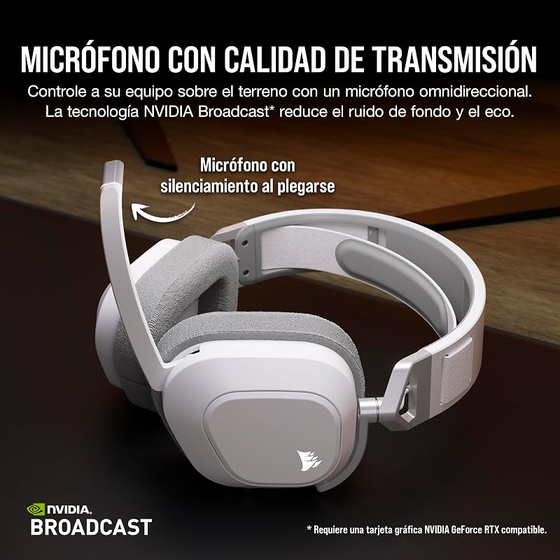 HS80 MAX Wireless Auriculares para Juegos – Blanco