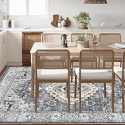 QD-Udreamy 6x9 Area Rugs - Machine Washable Area