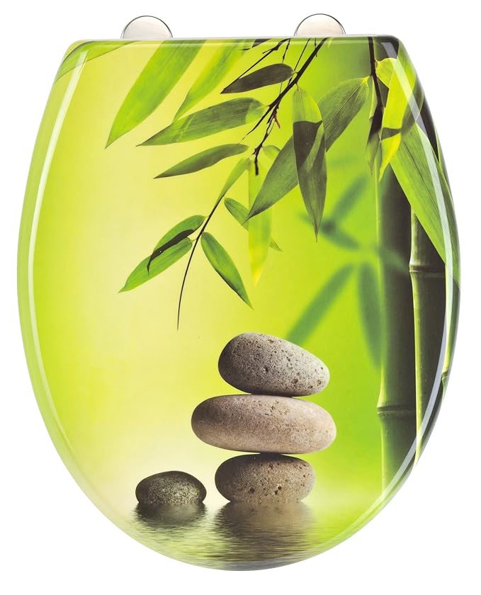 Eisl WC Sitz GREEN GARDEN, Duroplast, mit Absenkautomatik und Schnellverschluss, Motiv, ED69GGARDEN