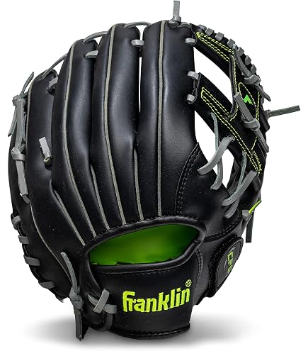 Gant De Baseball Pour Main Gauche - Taille Adulte 25,4 Cm - En PVC Avec Rembourrage - Pour Softball Et Baseball