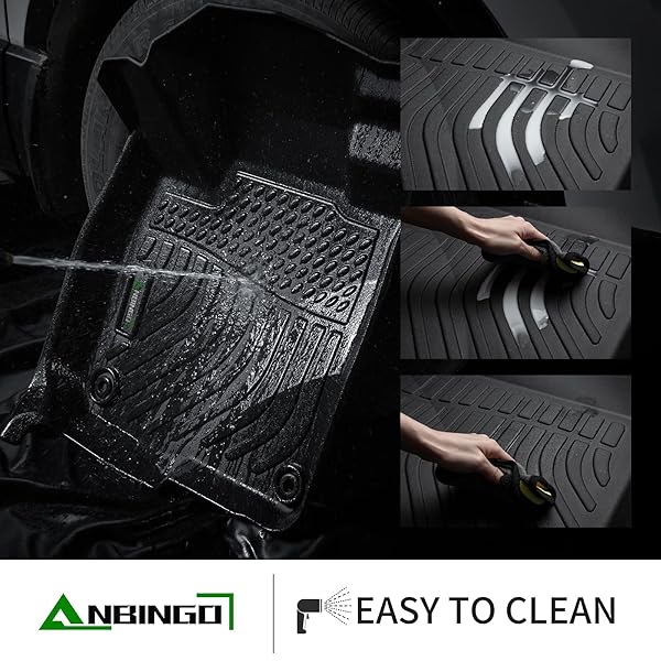 ANBINGO®FLOOR MATS FIT FOR INFINITI QX80/NISSAN ARMADA 2019-2024 ALL WEATHER CAR MATS RUG FOR NISSAN ARMADA TPE RUG MAT FOR INFINITI QX80 RUBBER TRUNK LINER CARPET FOR NISSAN ARMADA ACCESSORIES