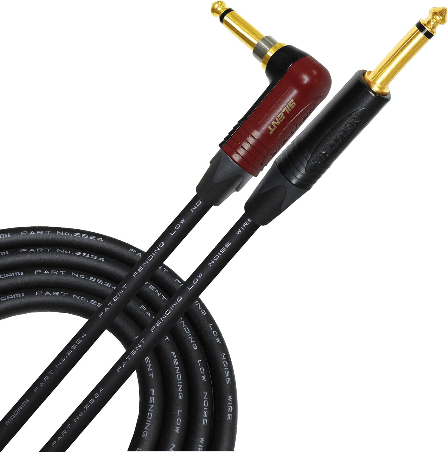 20 Foot Guitar Bass Instrument Cable Custom Made by
