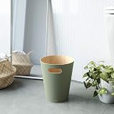 Umbra Woodrow 2 Gallon Modern Wooden Trash Can Spruce Finish view 7