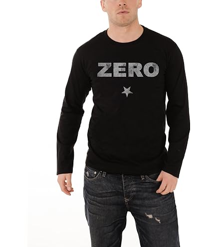 Amazon.com: The Smashing Pumpkins T Shirt Zero Distressed Long