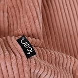 icon Kingston Cord Bean Bag Chair Large Dusk Pink with Filling Included view 7