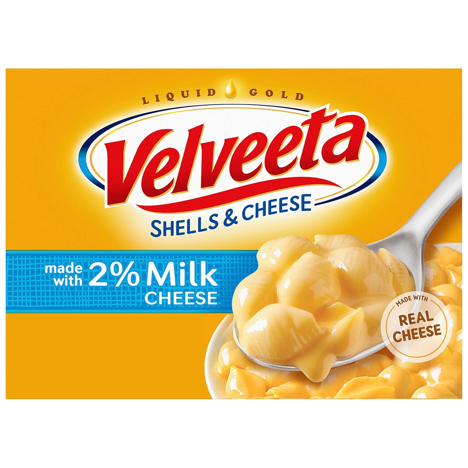 Velveeta Shells and Cheese with 2% Milk Cheese Meal (12 oz Box)