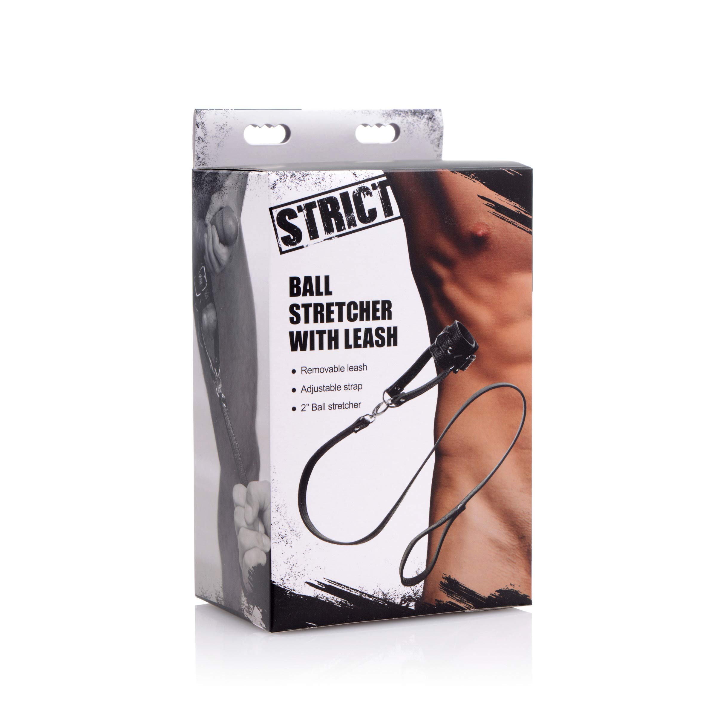 XR Brands Strict Ball Stretcher with Leash